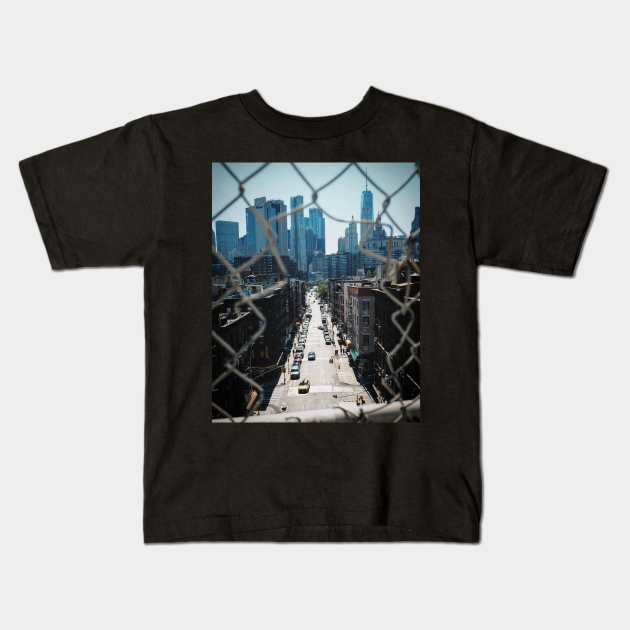 New York 3 Kids T-Shirt by igjustin